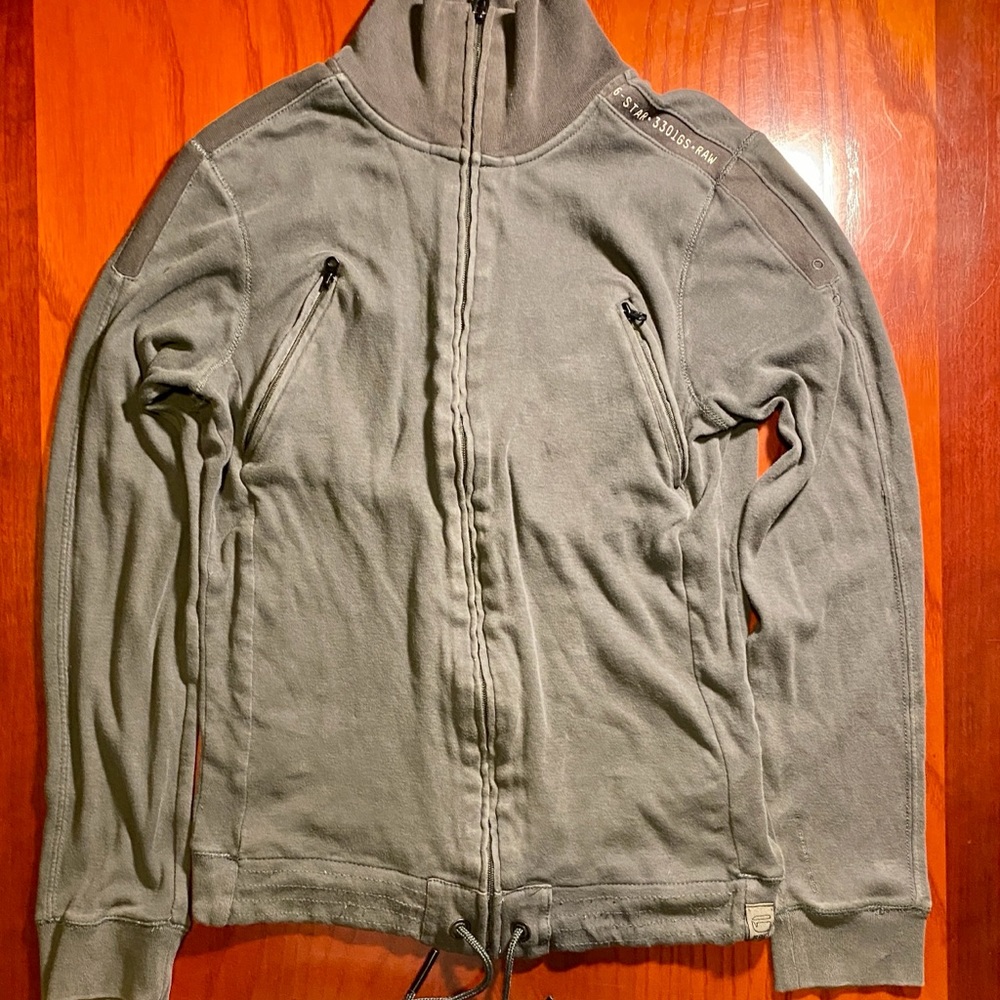 Women’s G star raw zip up turtleneck size: S